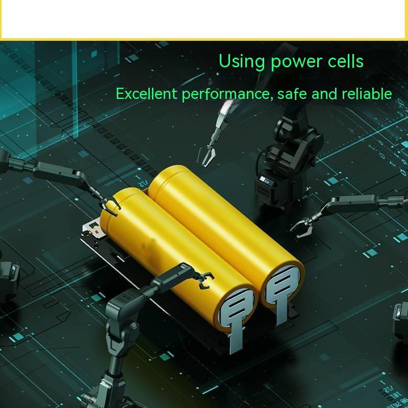 225W Super Fast Charge Transparent Mech Power Bank 10000 MA